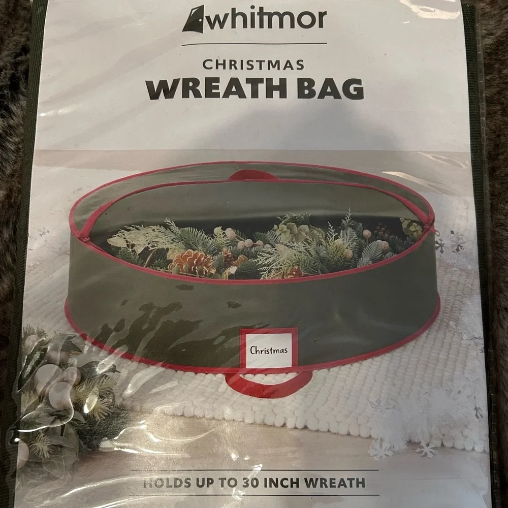 New Christmas Wreath Bag
